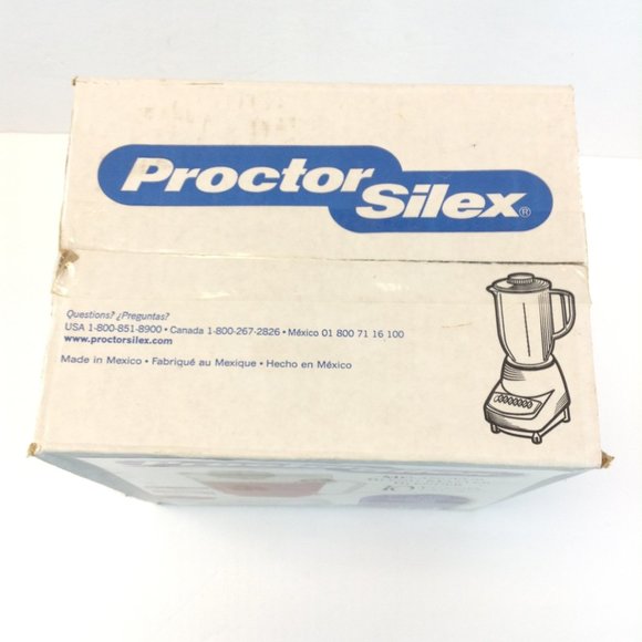 Proctor Silex Blend Master Blender 10 Speeds Ice Breaker 40oz./ 1.18L Glass Jar - Picture 9 of 10